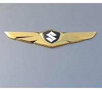 Emblème d'aile de Voiture, décoration de Capot, Accessoire de Tuning, Badge de Voiture en Relief 3D, Accessoire élégant. pour Suzuki Across.,Black