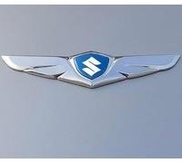Emblème d'aile de Voiture, décoration de Capot, Accessoire de Tuning, Badge de Voiture en Relief 3D, Accessoire élégant. pour Suzuki .,Blue