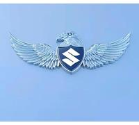 Emblème d'aile de Voiture, décoration de Capot, Accessoire de Tuning, Badge de Voiture en Relief 3D, Accessoire élégant. pour Suzuki Fronx.,Black