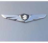 Emblème d'aile de Voiture, décoration de Capot, Accessoire de Tuning, Badge de Voiture en Relief 3D, Accessoire élégant. pour Suzuki .,Black
