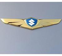 Emblème d'aile de Voiture, décoration de Capot, Accessoire de Tuning, Badge de Voiture en Relief 3D, Accessoire élégant. pour Suzuki Across.,Blue