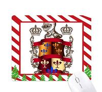 emblème de chevaliers de l'europe médiévale armure tapis de souris canne de noël du tapis.