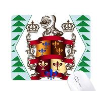 emblème de chevaliers de l'europe médiévale armure tapis de souris green pine tree tapis en caoutchouc