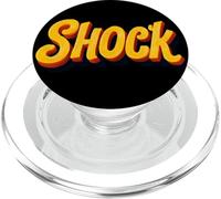 Emblème de Choc Jaune pour Les Amateurs de déclaration PopSockets PopGrip pour MagSafe