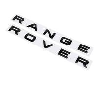 Emblème de Couverture de Capot de Capot de Voiture de Lettre 3D, tête Avant chromée de Lettres Auto-adhésives de Voiture, pour Land Rover Range Rover Velar Sport Discovery 2 3 4 Defender