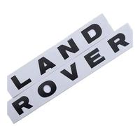 Emblème de Couverture de Capot de Capot de Voiture de Lettre 3D, tête Avant chromée de Lettres Auto-adhésives de Voiture, pour Land Rover Range Rover Velar Sport Discovery 2 3 4 Defender