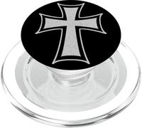 Emblème de Croix de l'ordre teutonique Chevaliers croisades PopSockets PopGrip pour MagSafe