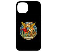Emblème de Guerrier Saint Michel Angélique Coque pour iPhone 13