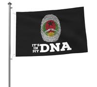 Emblème de la Guinée-Bissau C'est dans MyFlags pour l'extérieur 2x3 Ft Double Face Robuste Bannière Drapeau pour Maison Jardin Festival Extérieur Jardin Décor Drapeau de Bienvenue