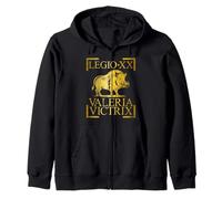 Emblème de la Légion Romaine XX Valéria Victrix pour Homme et Femme Sweat à Capuche