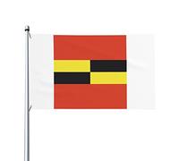 Emblème de la préfecture de Hokkaido 0,9 x 1,5 m Patio Jardin Drapeau Décoration d'intérieur Drapeau imprimé simple face