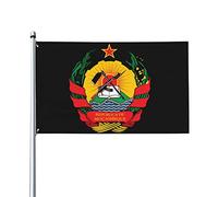Emblème de la République du Vietnam 1955 0,9 x 1,5 m Patio Jardin Drapeau Décoration Intérieure Simple Face Imprimé Drapeau