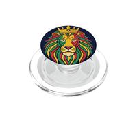 Emblème de l'Étoile de David Lion de Juda Sion PopSockets PopGrip pour MagSafe
