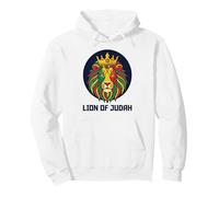 Emblème de l'Étoile de David Lion de Juda Sion Sweat à Capuche