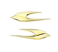 Emblème de Logo de Voiture pour Mini Cooper One S R50 R53 R56 R60 F55 F56 R58 R59, Autocollant D'insigne Lettres Emblem Décoration Voiture Autocollant Emblème,Gold