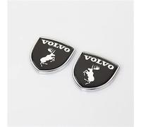 Emblème de Logo de Voiture pour Volvo XC60 S40 S60 S90 XC40 XC70 XC90 V40 V60 V90 S80 S80L, Logo Emblème Badge Logo de Voiture Autocollant D'insigne en Métal Lettres Emblem Décoration,B