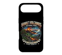 Emblème de Terre de feu et de Glace du Parc National des volcans d'Hawaï Coque pour iPhone Air