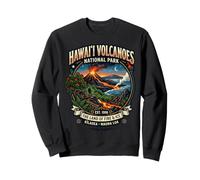 Emblème de Terre de feu et de Glace du Parc National des volcans d'Hawaï Sweatshirt