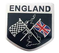 Emblème de voiture avec drapeau Union Jack, autocollant de célébration du drapeau britannique, accessoire de fête d'Angleterre