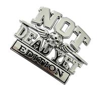Emblème de Voiture Édition Pas Encore Morte, Badge Décoratif Métallique | Emblèmes de Voiture Pour Camion, Hayon, Véhicules, Hommes, Auto, Pare-Chocs, Calandre, Pickup, SUV, Moto