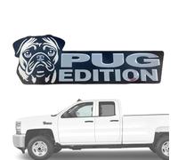 Emblème de voiture en acrylique - Édition chien 3D - Pour voiture, camion, camping-car, bateau, voiture