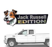 Emblème de voiture en acrylique pour voiture de chien, édition chien 3D, autocollant en acrylique, pour voitures, camions, camping-cars, bateaux, insignes et autocollants