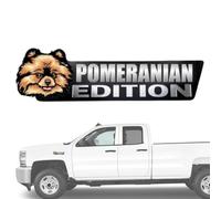 Emblème de voiture en acrylique pour voiture de chien - Édition chien 3D - Autocollant en acrylique - Pour voitures, camions, camping-cars, bateaux, insignes et autocollants