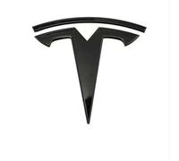 Emblème de Voiture, pour Tesla Model 3 2023-2025 Waterproof Voiture Badge Emblème Autocollants Autocollant Emblème de Lettres Accessoiresde Style Voiture,A-8.9 * 8.9cm