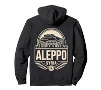 Emblème de Voyage Alep Syrie Crème Sweat à Capuche