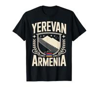 Emblème de Voyage Erevan Arménie Crème T-Shirt