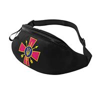 Emblème des Forces d'opérations spéciales de l'Ukraine Casual Fanny Pack Hommes et Femmes Loisirs Sports Sac de Taille Sports Day Exercice Cadeau