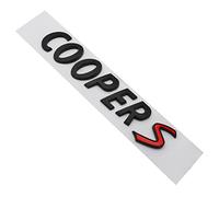 Emblème D'Insigne D'Étiquette De Queue De Coffre Arrière Emblème De Lettre De Décalcomanie pour Mini Cooper One S R50 R53 R56 R60 F55 F56 R57 R58 R59 R60