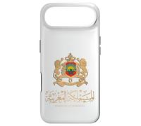 Emblème doré du Royaume du Maroc avec Drapeau du Maroc Coque pour iPhone Air