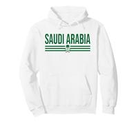 Emblème Drapeau de l'Arabie Saoudite - Style Maillot de Football Sweat à Capuche