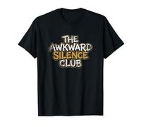Emblème du Discours Awkward Silence Club T-Shirt