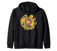 Emblème du Drapeau de l'Arménie - Les Armoiries nationales de l'Arménie Sweat à Capuche