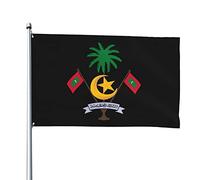 Emblème du drapeau des Maldives 3 x 5 pieds, panneau de jardin, bannière décorative