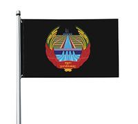 Emblème Du Kampuchea Démocratique Drapeau De Jardin Colorée Drapeaux De Jardin Durable Drapeaux Décoratif Pour Intérieure Porche Patio 90X150Cm