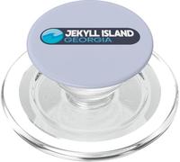 Emblème du Logo de l'île Jekyll - Île de Jekyll en Géorgie PopSockets PopGrip pour MagSafe