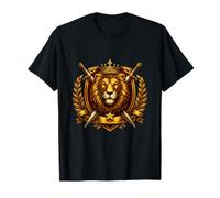 Emblème du Pouvoir couronné du Lion Royal T-Shirt