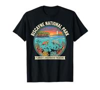 Emblème du trésor sous-Marin du Parc National de Biscayne en Floride T-Shirt