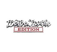 Emblème Édition Patriot | décoration étanche en de zinc adhésif puissant | Badge Auto 3D Autocollant,Pour Berline Camion SUV Camping-Car Moto Porte Garde-Boue Hayon Pare-Chocs Arrière Zone De Chargeme