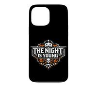 Emblème Effrayant d'halloween « The Night is Young » Coque pour iPhone 13 Pro Max