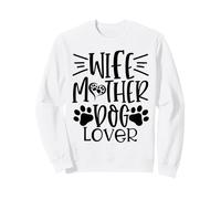 Emblème en Forme de cœur pour Femme, mère, Chien, Amant de Patte Sweatshirt