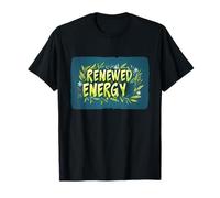 Emblème énergétique renouvelé pour un dynamisme printanier T-Shirt