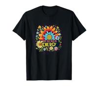 Emblème énergétique renouvelé pour une perspective printanière fraîche T-Shirt