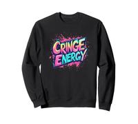 Emblème énergétique Vibrant avec des Couleurs impressionnantes Sweatshirt