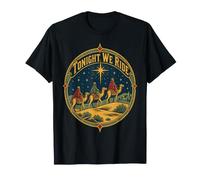 Emblème étoile de la Nativité Tonight We Ride Three Wise Men T-Shirt