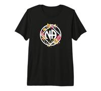 Emblème Floral Officiel Narcotics Anonymous Spring T-Shirt Haut de Gamme