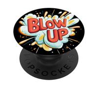 Emblème Fresh Blow Up pour Homme et Femme PopSockets PopGrip Adhésif